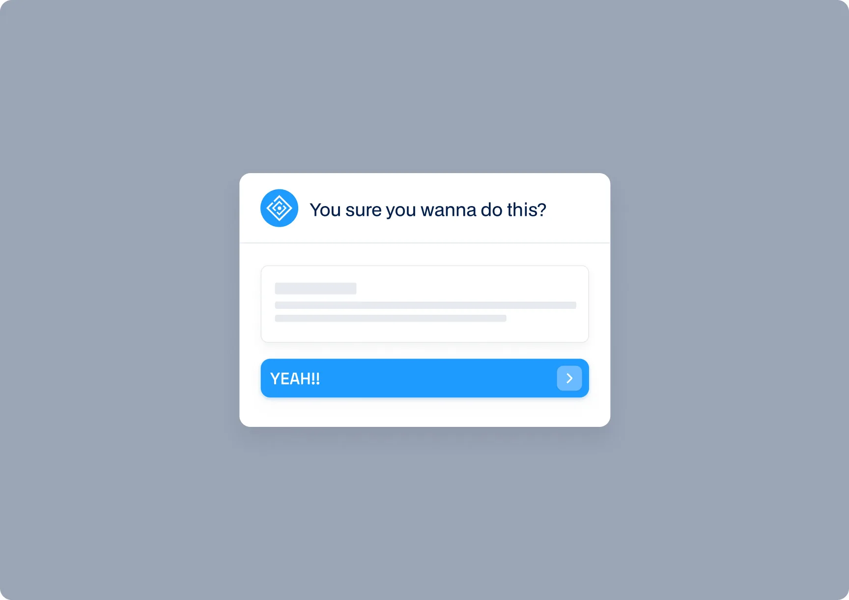 clickable button UI