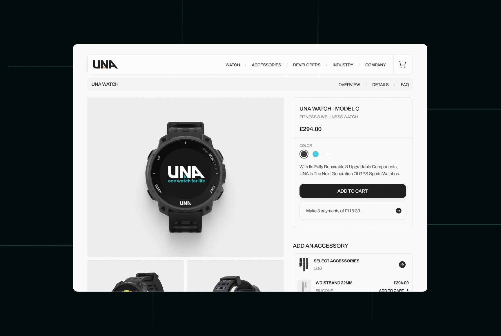 unawatch website hero