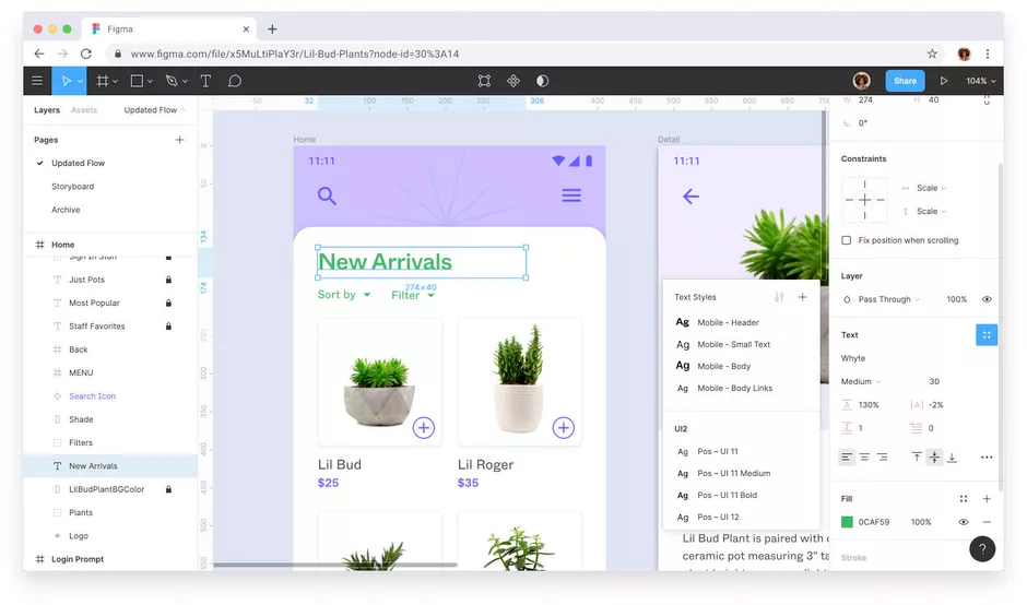Figma UI