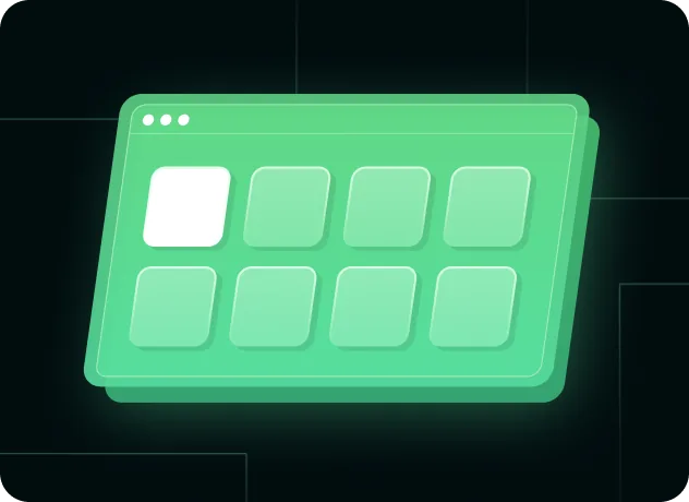 green ascending chart